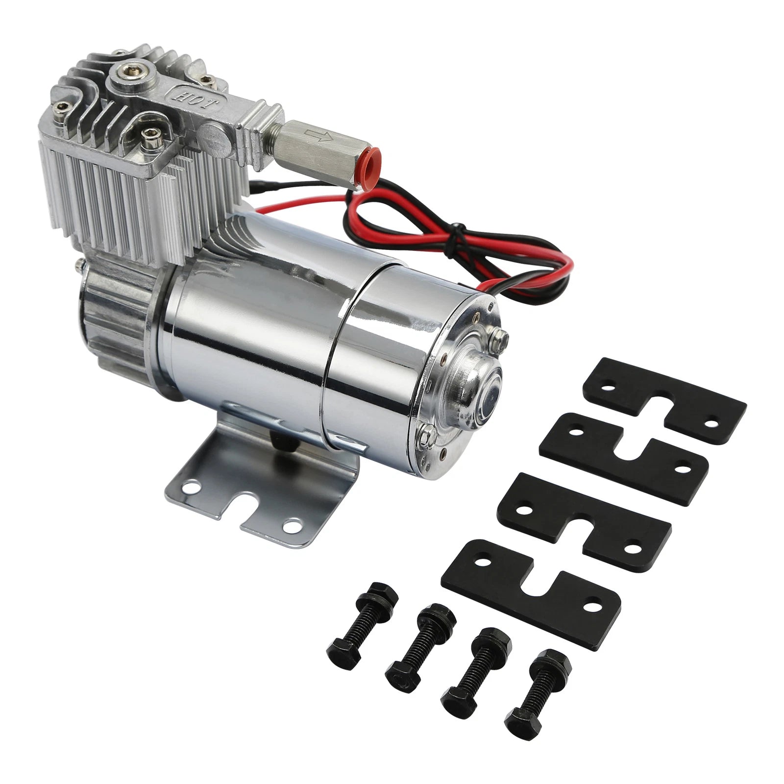 Rear Air Ride Suspension & Air Tank for Harley Street Glide Road King (1994–Up)