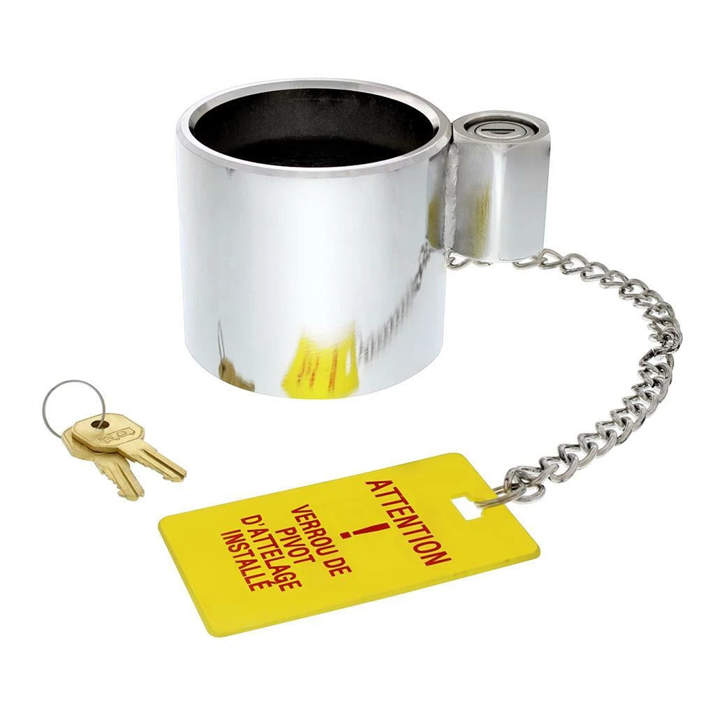 King Pin Lock with 2 Keys for Trailer Fixed Kingpin (Standard)