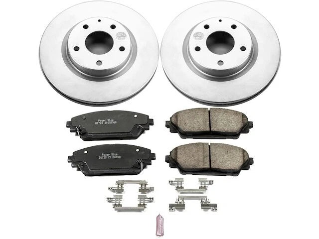 Front Brake Pad and Rotor Kit for Mazda CX-3 (2016–2021) DB671XX