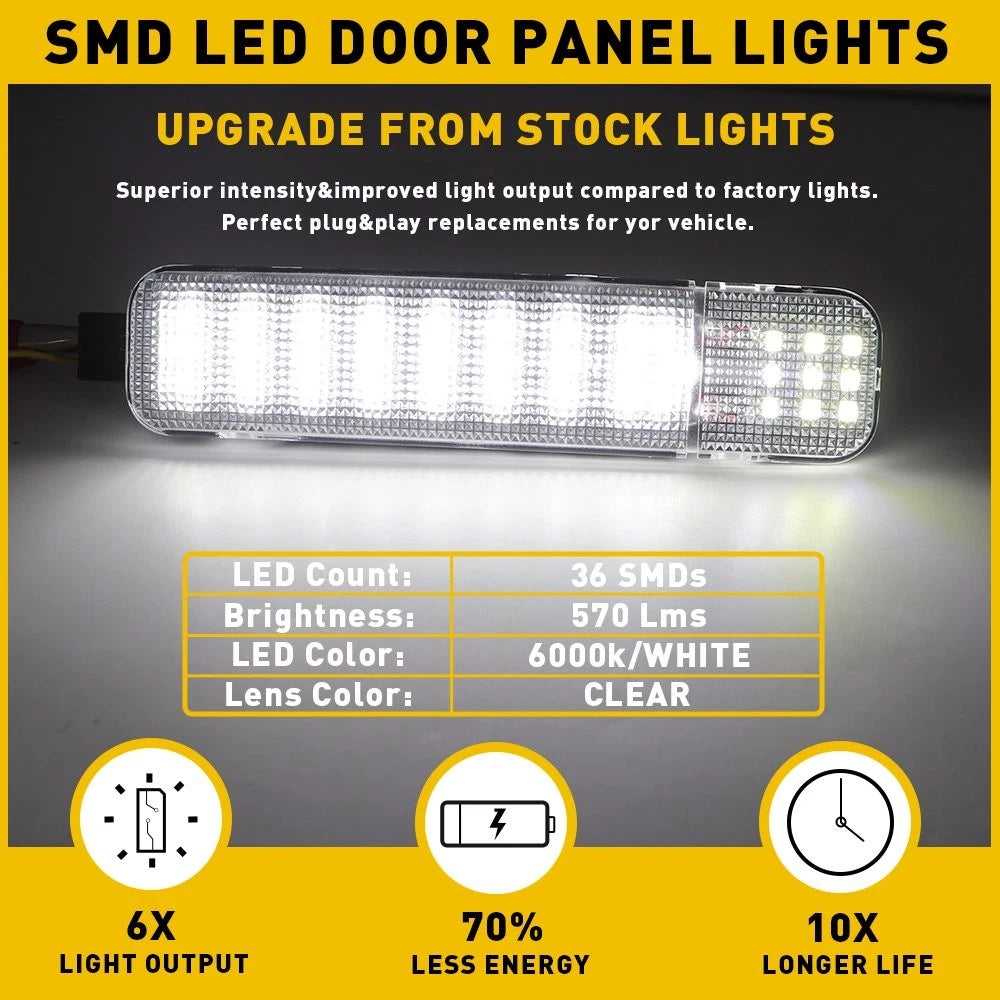 LED Courtesy Lights for Chevrolet GMC Hummer Cadillac (Fits )