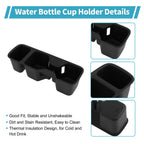 Center Console Cup Holder Organizer for Kia Telluride (2020–2025) Silicone Black