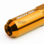 20 PC M12X1.5 107MM Tall Orange Aluminum Spiked Lug Nuts + Adapter