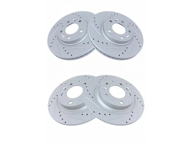 Set of 4 Brake Rotors for Mazda 6 (2006–2013) KM745YP