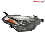 LED Headlight for Toyota Corolla SE XSE XLE (2017–2019) Right Side Black Clear