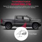 Power Window Regulator w/ Motor for Lincoln Navigator (1998–2002)