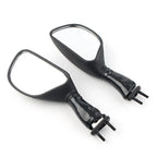 L&R Rear View Mirrors for Kawasaki Ninja 650R ZX6R ZX9R Black (2006-2008)