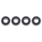 Set of 4 Deep Groove Ball Bearings for Various Models (22x56x16mm)
