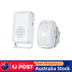 Wireless PIR Motion Sensor Alarm Chime for Shop Entry