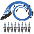 NGK Wire Set & Denso 8 Iridium Power Spark Plugs Kit for C15/C1500 (1990–1999)
