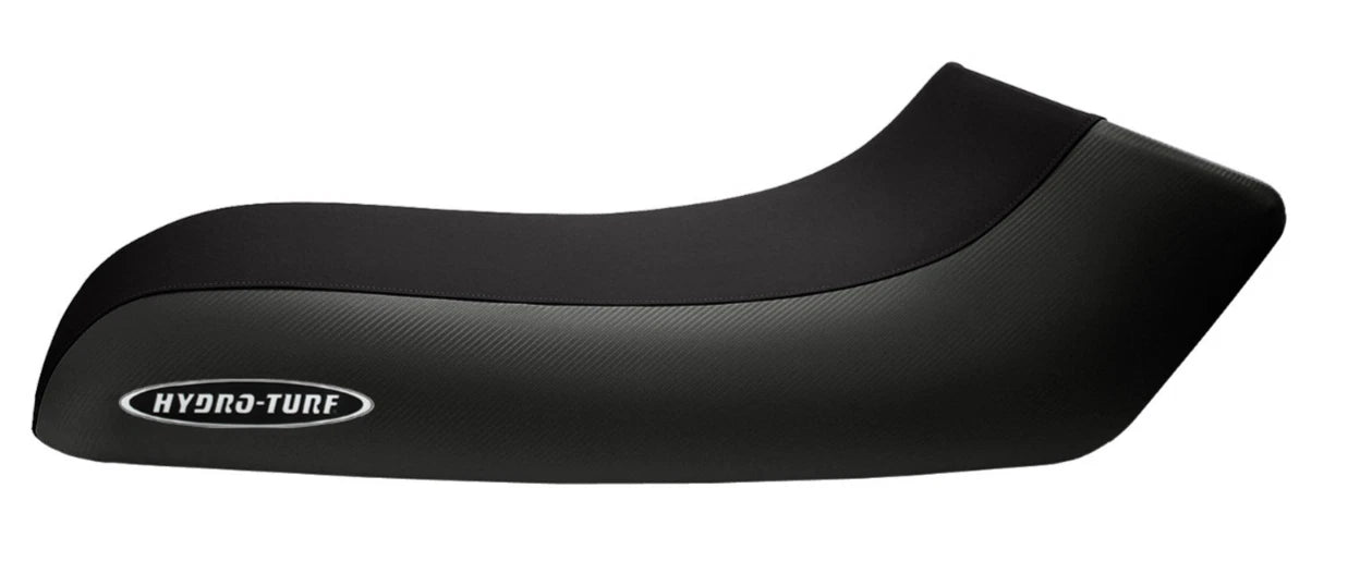 Hydro-Turf Seat Cover for Polaris Hurricane (EM) Black Vinyl/Carbon Fiber
