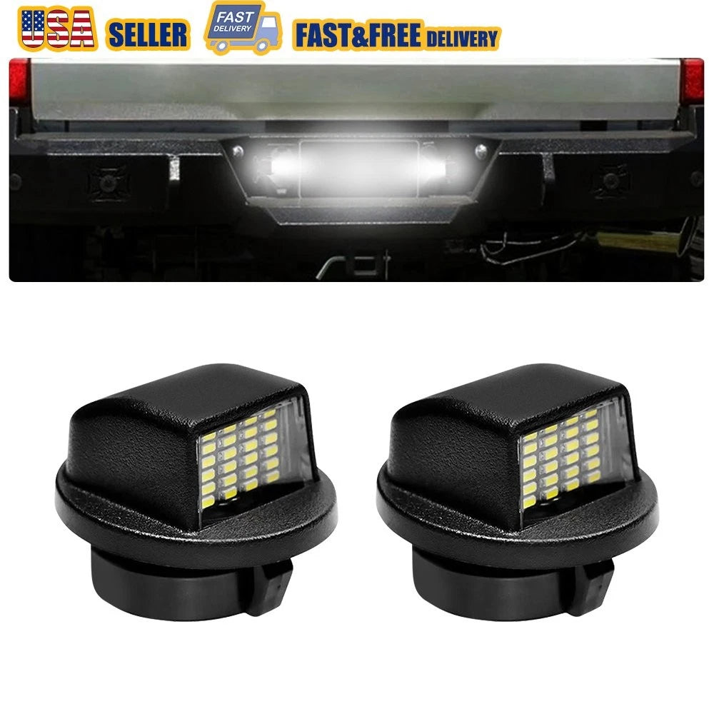 LED License Plate Light Assembly for Ford F150 F250 F350 (2015–2023)