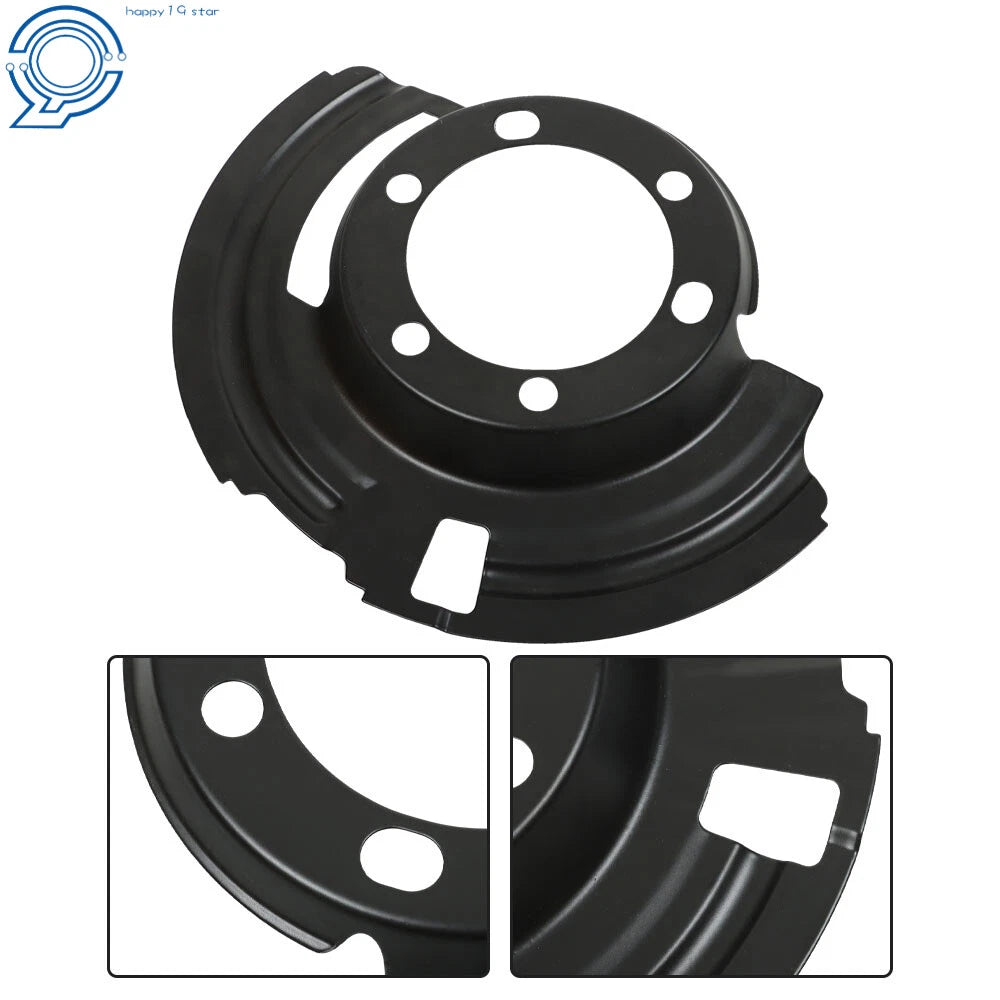 Set of 2 Brake Dust Shields for Jeep Cherokee XJ Wrangler (1984–2001)
