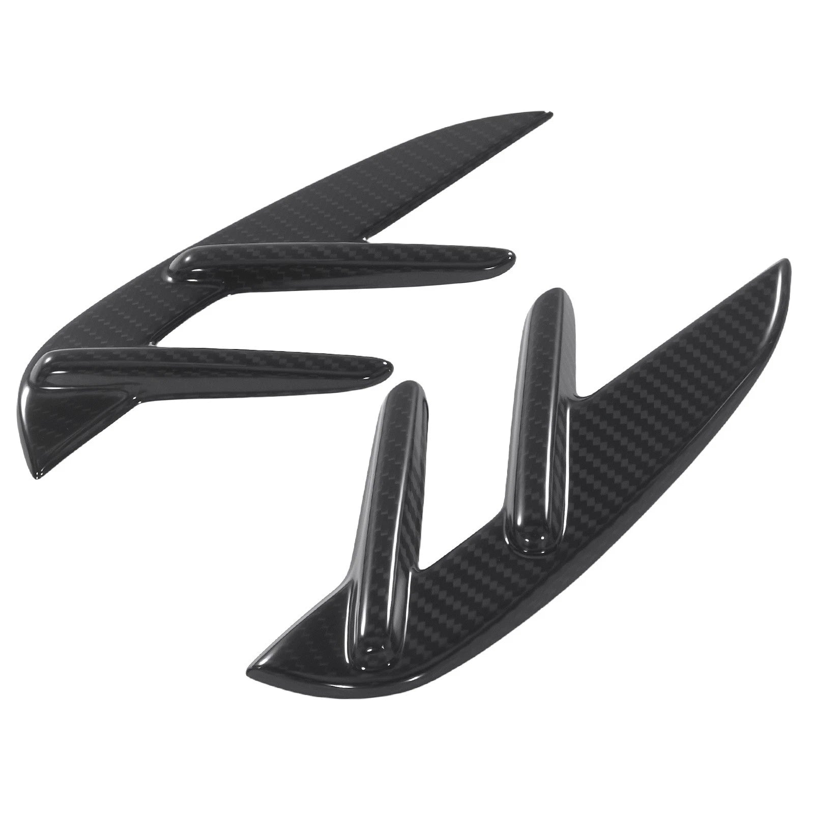 Carbon Fiber Fender Side Trim for BMW G80 M3 (2021–2024) Black Vent Cover