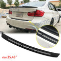 4D Carbon Fiber Car Trunk Guard Plate Film for Model (2010–2020)