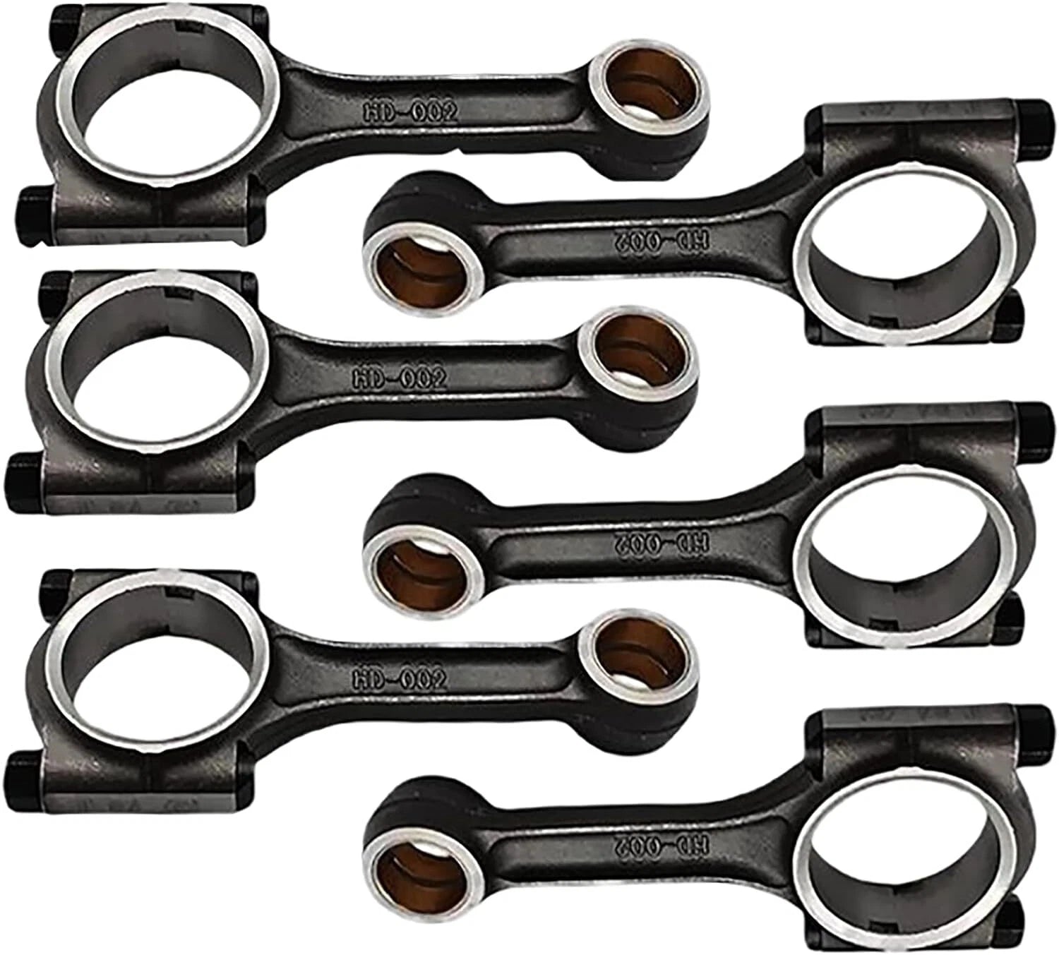 6X Connecting Rod 8-97310-351-0 for Isuzu 3LD1 4LE1 4LB1 4LC1
