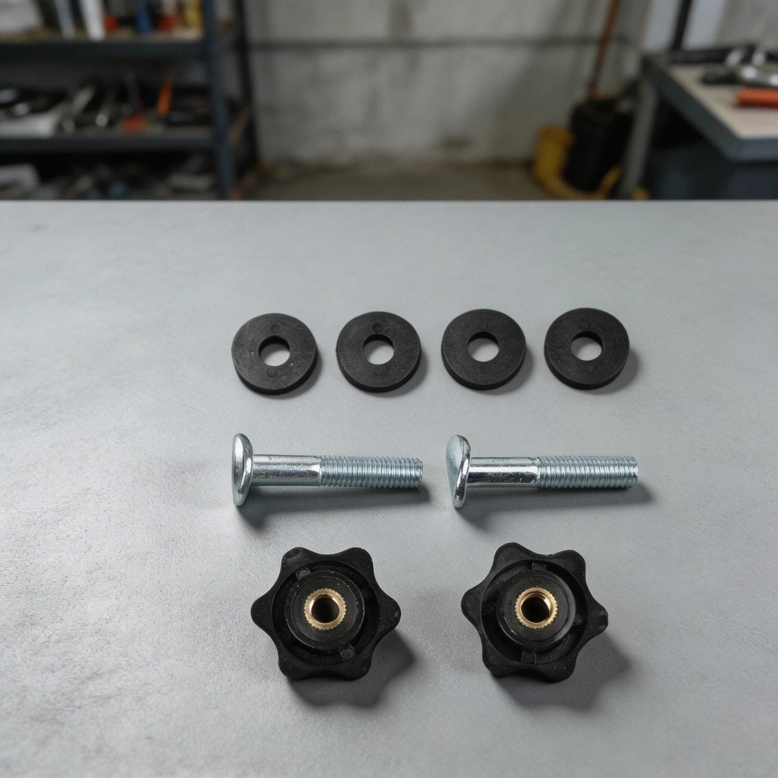 Handle Knobs and Bolts for Lawn Mower (Models 20338, 20349, 20350, 20351)