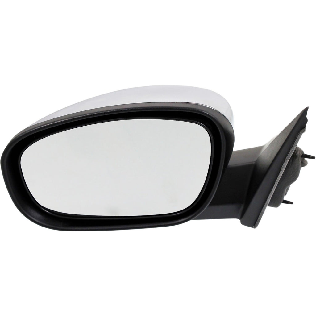 Power Mirror for Chrysler 300 (2005–2010) Left Manual Folding Heated Chrome