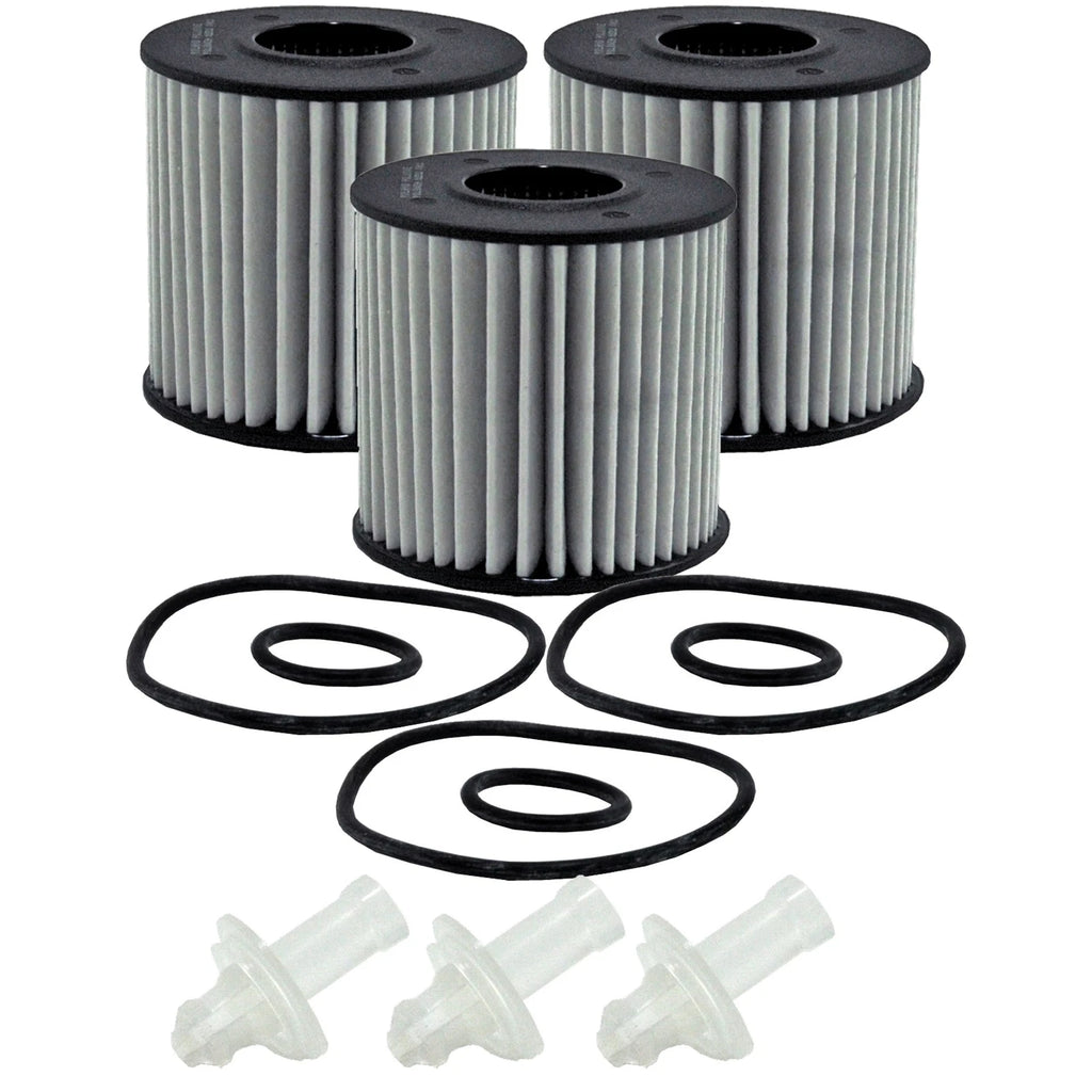 Set of 3 Wix XP Engine Oil Filters 57047XP for Lexus Scion Toyota
