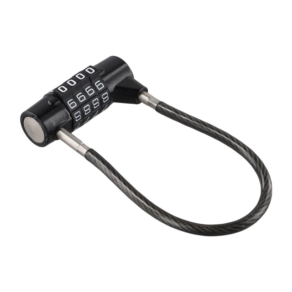 Zinc Alloy Password Lock with Steel Cable for Gym Lockers (2023)