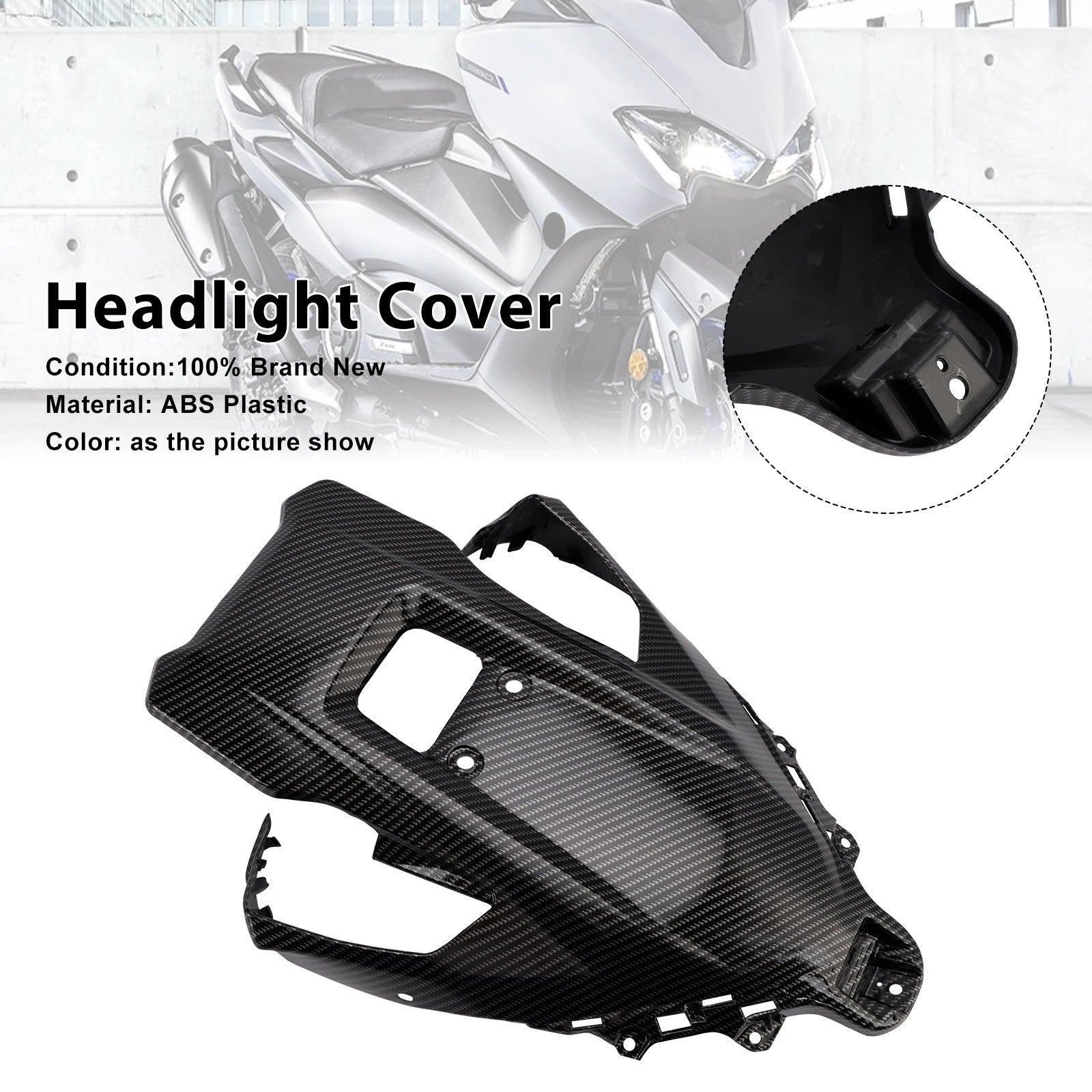 Front Nose Headlight Cover for Yamaha T-MAX 560 (2025–2026)