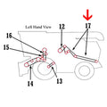 Straw Chopper Belt for John Deere Combine (AMH125381, H125381)