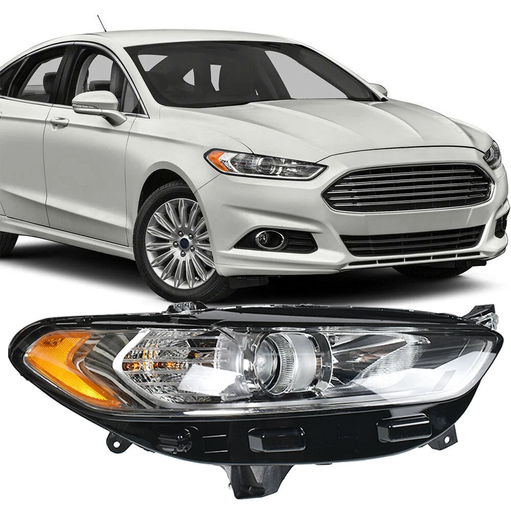 1PC RH Headlight Assembly for Ford Fusion (2013–2016) FO2503304 Halogen