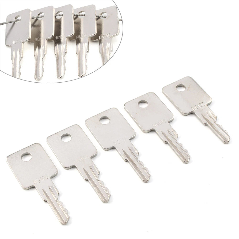 5PCS Ignition Key for Heavy Equipment (NG100)
