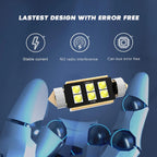4Pcs 212-2 Festoon LED Bulb 41mm CANBUS Error Free 6SMD for Automotive