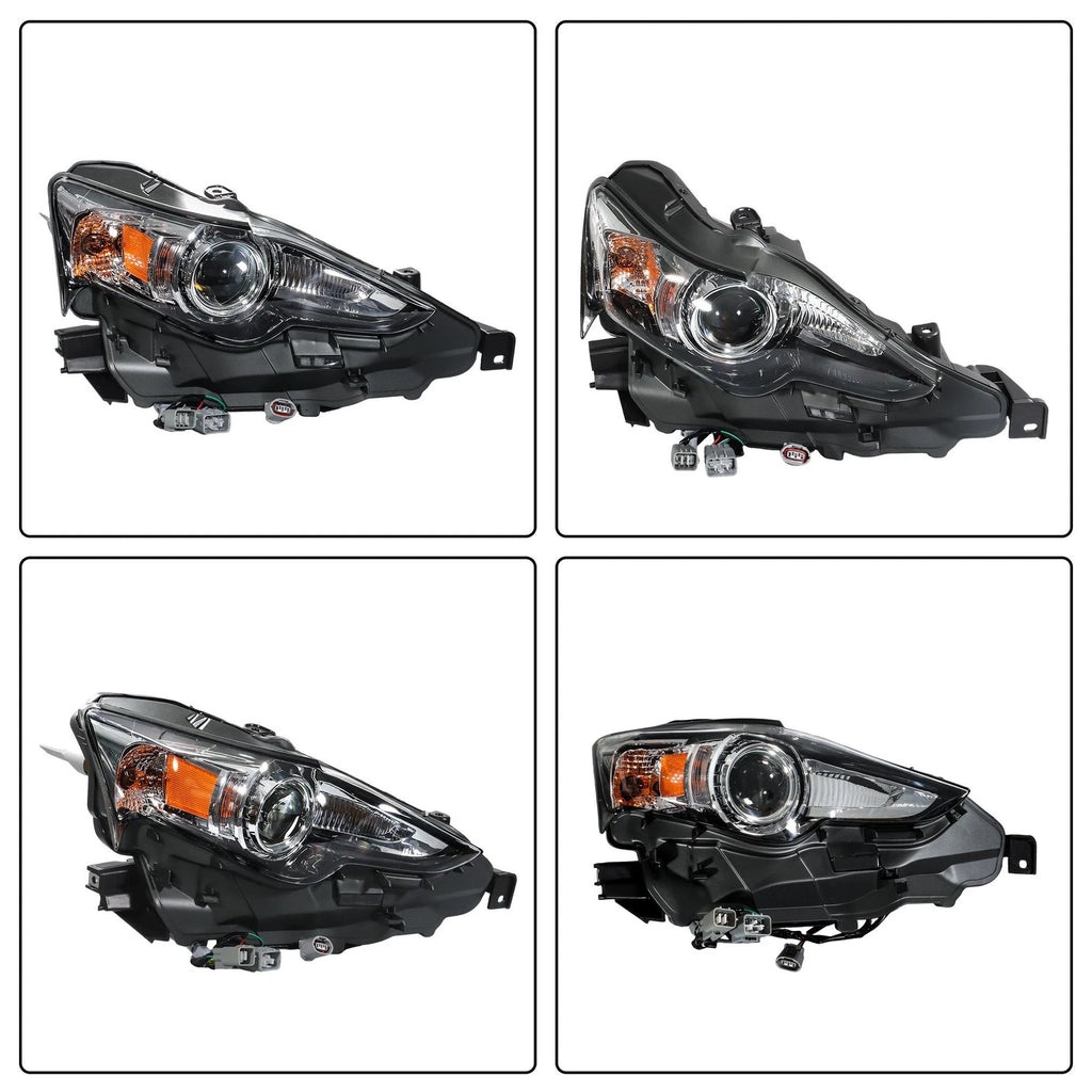 HID Headlight Clear Lens for Lexus IS250 IS200T IS300 IS350 (2014–2016)