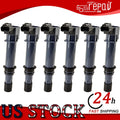 6X Ignition Coil & Spark Plug for Jeep Grand Cherokee Liberty (2005–2010) UF270