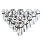 15Pcs ER11 Spring Collet Set for CNC Milling Tool (1/16"-3/4")