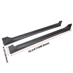 Mug Pair for Honda Civic 4 Door Sedan (2006–2011) LH RH Side Skirt Unpainted ABS