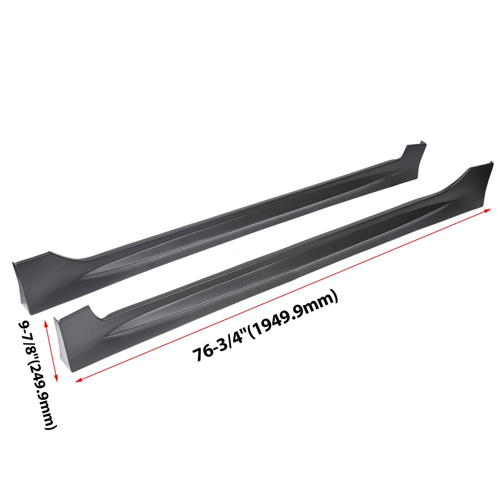 Mug Pair for Honda Civic 4 Door Sedan (2006–2011) LH RH Side Skirt Unpainted ABS
