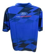 Dry Wicking Polo Shirt Checkered Flag for Ford Performance (2015–2025)