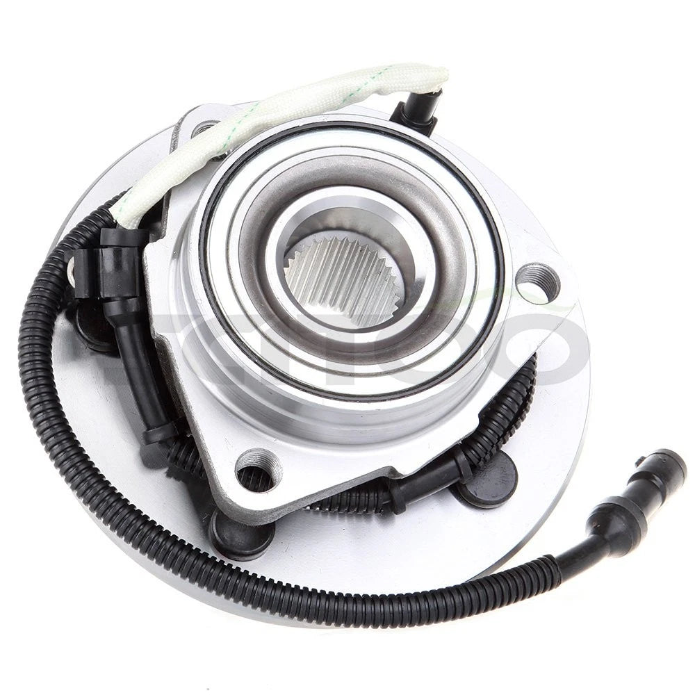 2X Front Wheel Bearing Hub Assembly for Ford F-150 (2000–2003) 4WD 5 Bolts