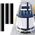 Rally Racing Stripe Vinyl Decal for Mercedes-Benz (2014–2019)