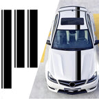 Rally Racing Stripe Vinyl Decal for Mercedes-Benz (2014–2019)