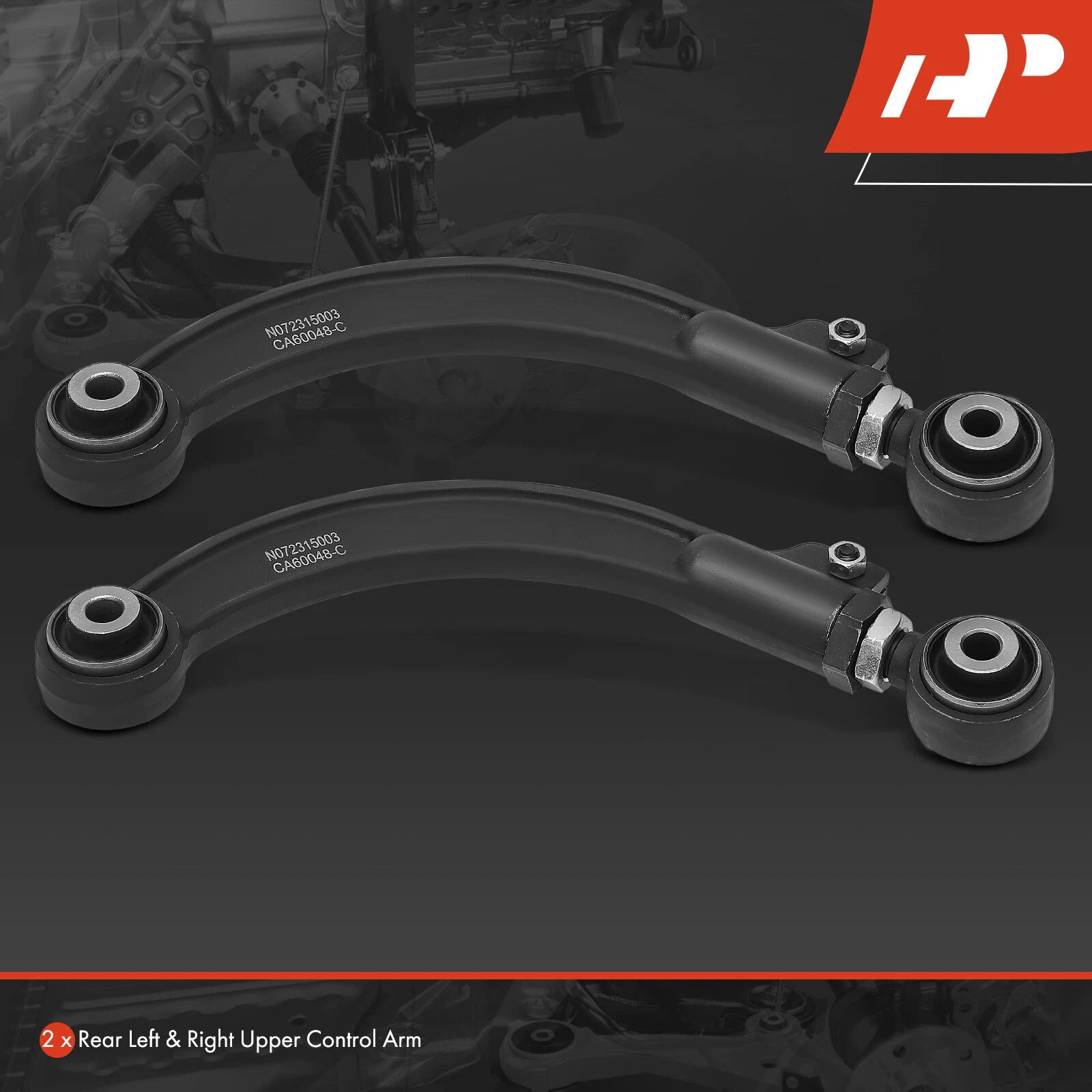 2X Rear Upper Side Control Arm for Honda Civic (2016-2023)