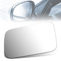 Side Door Mirror Glass for Honda Civic (1985–1987) Flat Lens Left