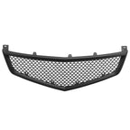 Front Bumper Grille for Acura TSX (2006–2008) Matte Black
