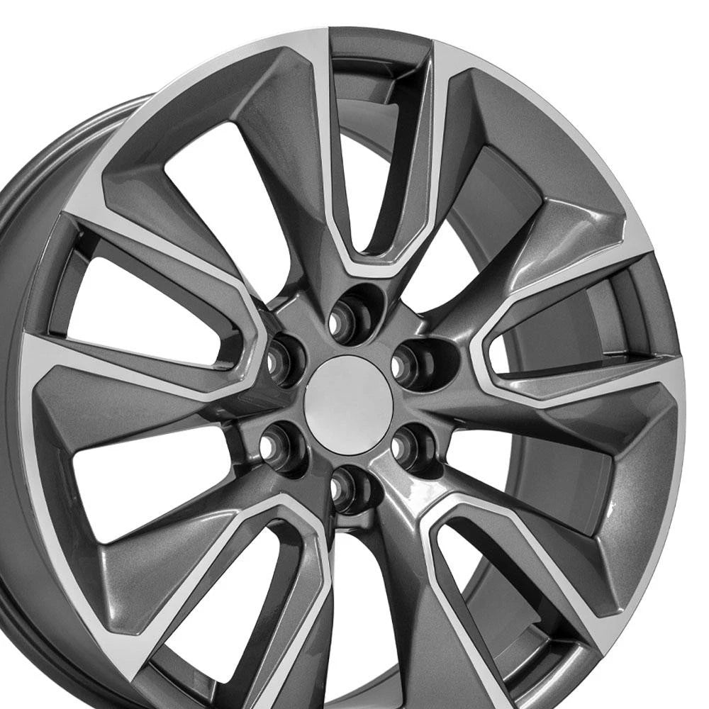 22" Gunmetal Wheel for 2003-2014 Chevy Express 1500 - RVO4876