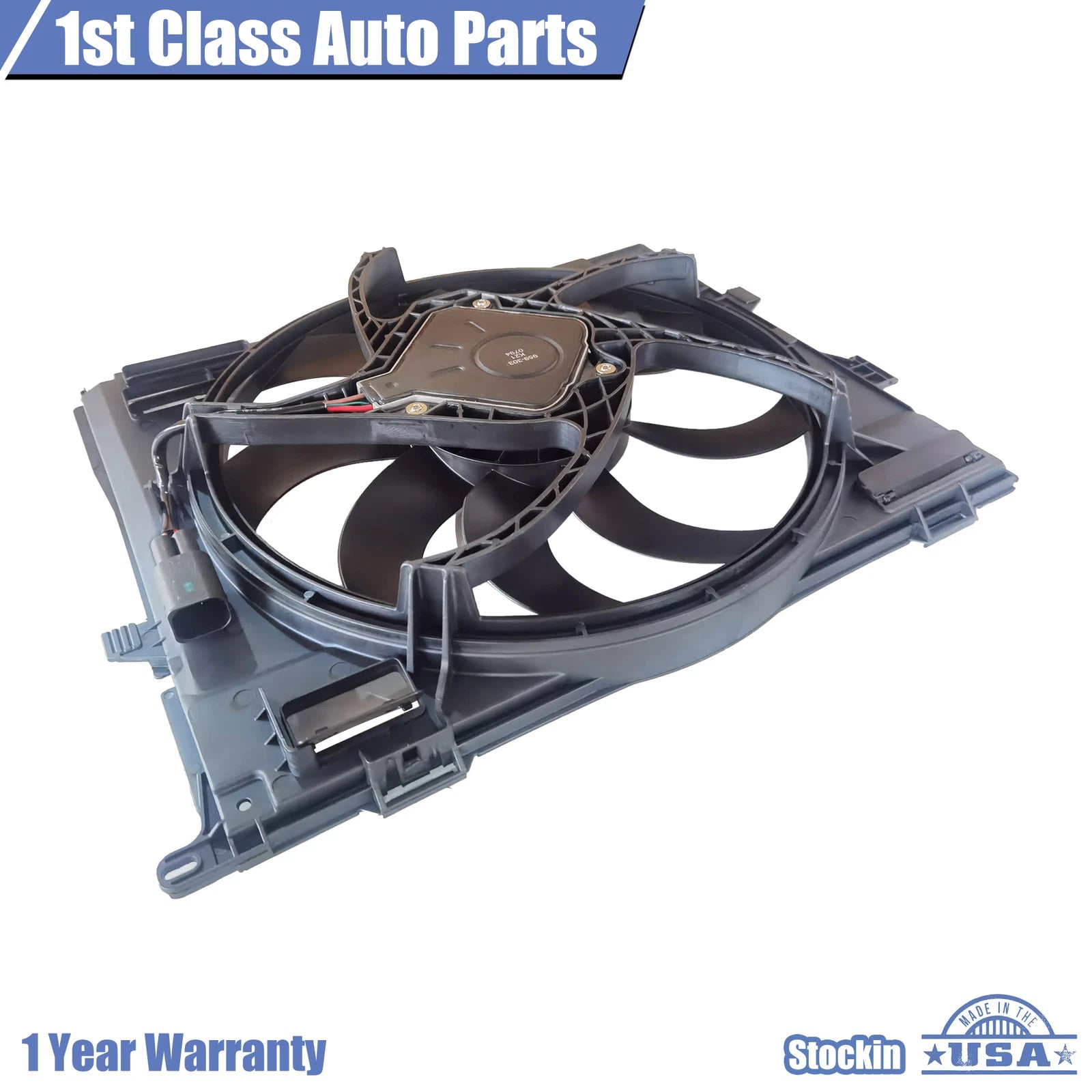 Radiator Cooling Fan Assembly for BMW 2 Series, 3 Series, 4 Series