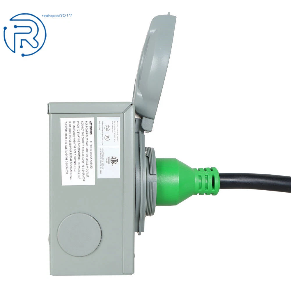30A RV Generator Power Extension Cord for RVs (100FT)