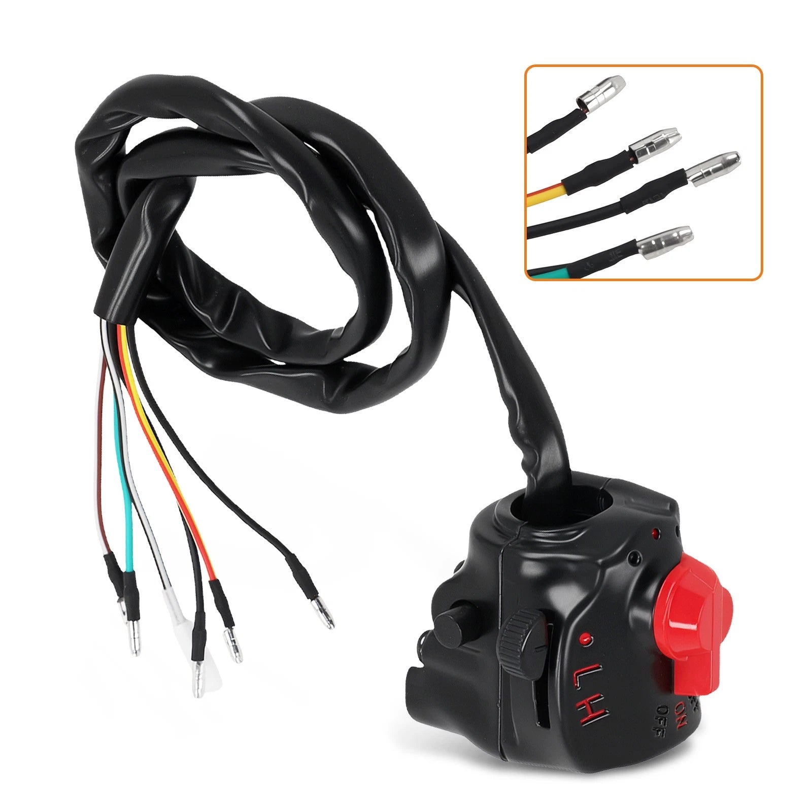 Handlebar Control Switch Assembly for Honda CB750K (1973–1975) 35300-341-671