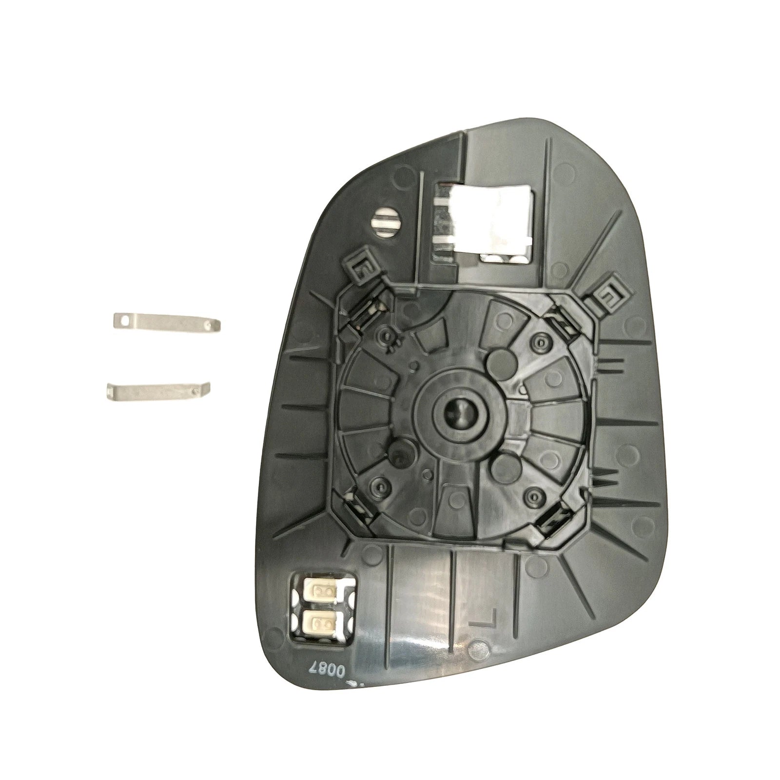 Heated Left Driver Side Mirror Glass for Toyota RAV4 (2016–2018)