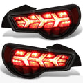 Sequential LED Arrow Tail Lights for BRZ/FRS/86 (2013–2021) Smoked Lens Black