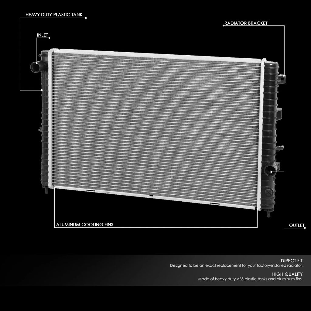 Aluminum Cooling Radiator for Land Rover Discovery 4.0L 4.6L (1999–2004) DPI 2930