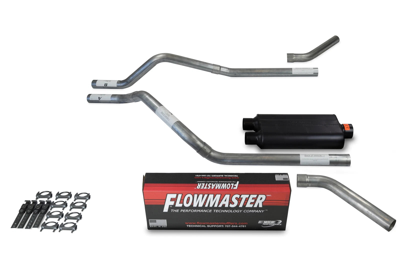 Dual Exhaust Kit for Chevy Blazer (1992–1994) - Flowmaster 50 Series