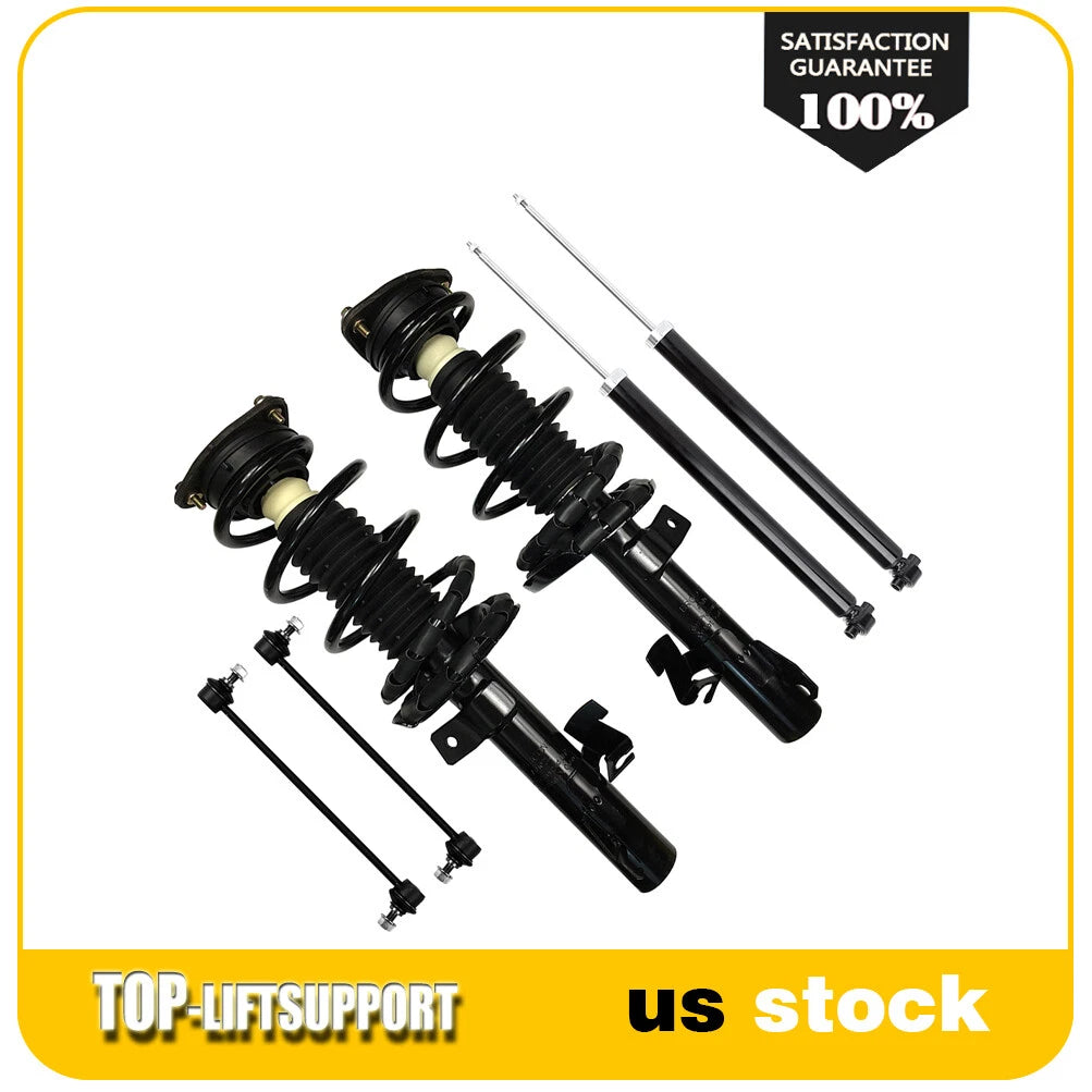 Front Struts w/ Springs & Rear Shock Absorbers for Mazda 5 (2006–2010)