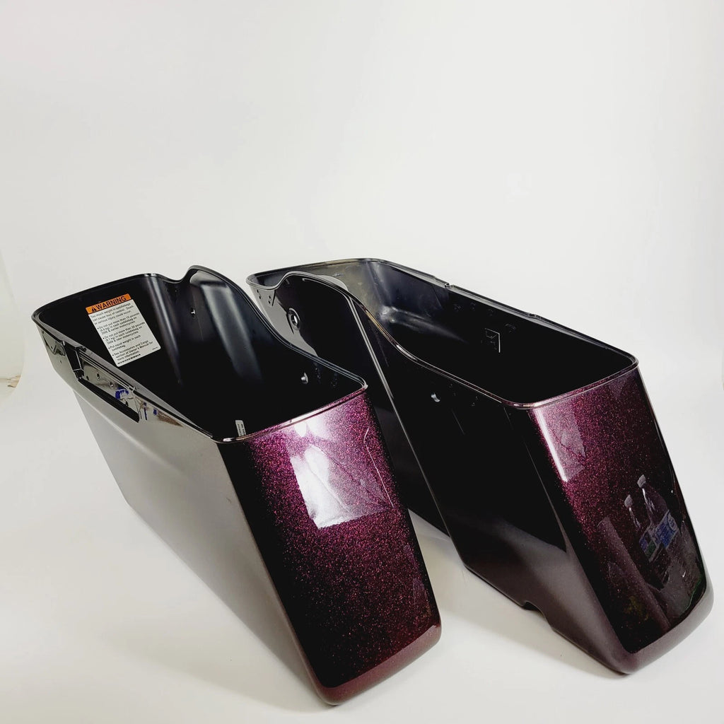 Saddlebags for Harley Davidson Street Glide Special (2017) - Hard Candy Mystic Purple
